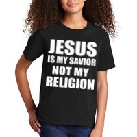 Jesus Is My Savior Not My Religion Kids T-Shirt