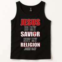 Jesus Is My Savior Not Religion Tank Top