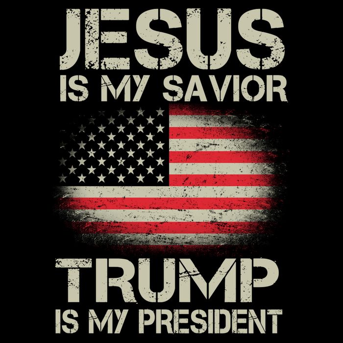 Jesus Is My Savior Trump Is My President T-Shirt