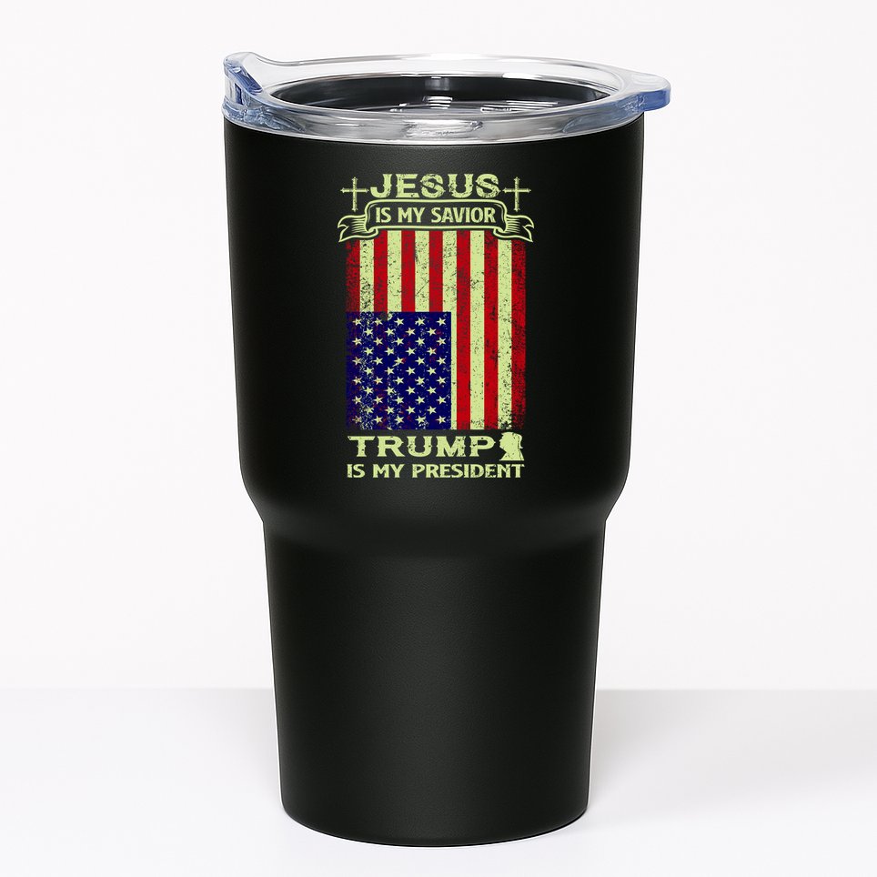 Jesus Is My Savior Trump Is My President 2020 Tumbler