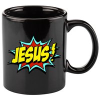 Jesus Is My Superhero 11oz C Handle Ceramic Mug