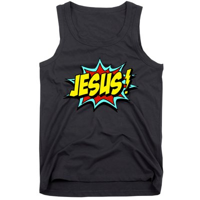Jesus Is My Superhero Tank Top