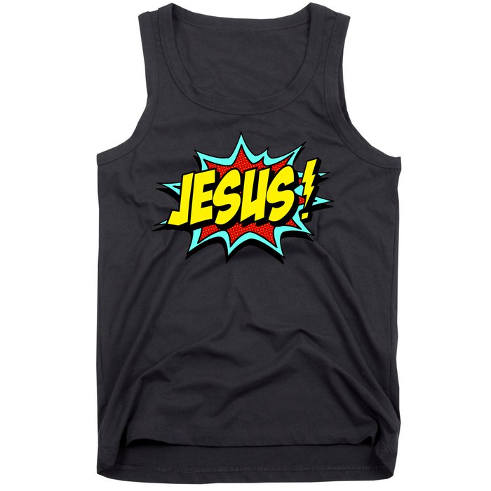 Jesus Is My Superhero Tank Top