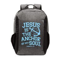 Jesus Is The Anchor Of My Soul Hebrews 6:19 Vector Backpack