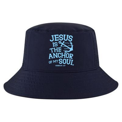 Jesus Is The Anchor Of My Soul Hebrews 6:19 Cool Comfort Performance Bucket Hat
