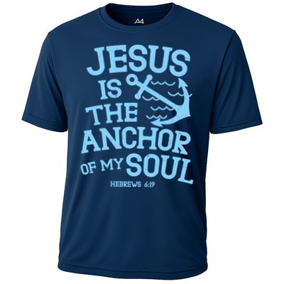 Jesus Is The Anchor Of My Soul Hebrews 6:19 Performance Shirt