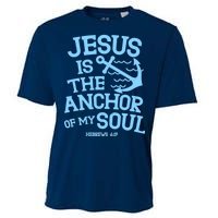 Jesus Is The Anchor Of My Soul Hebrews 6:19 Cooling Performance Crew T-Shirt