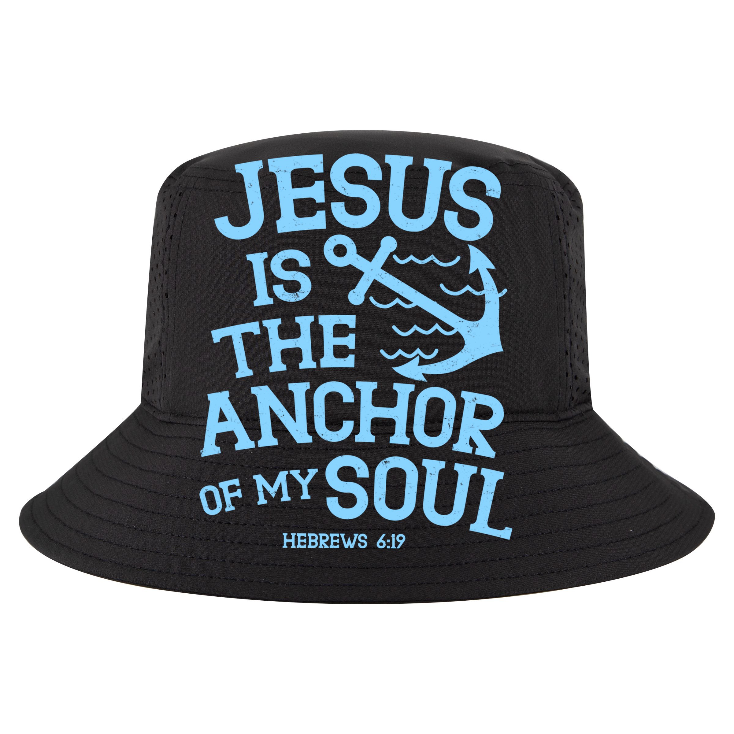 Jesus Is The Anchor Of My Soul Hebrews 6:19 Cooling Performance Crew T-Shirt
