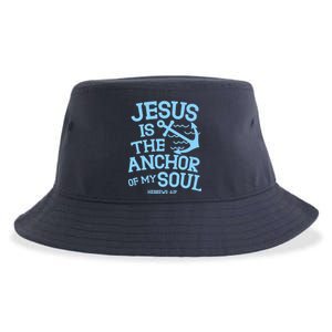 Jesus Is The Anchor Of My Soul Hebrews 6:19 Sustainable Bucket Hat