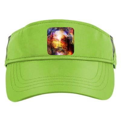 Jesus is the Galaxy Christian Painting Adult Drive Performance Visor