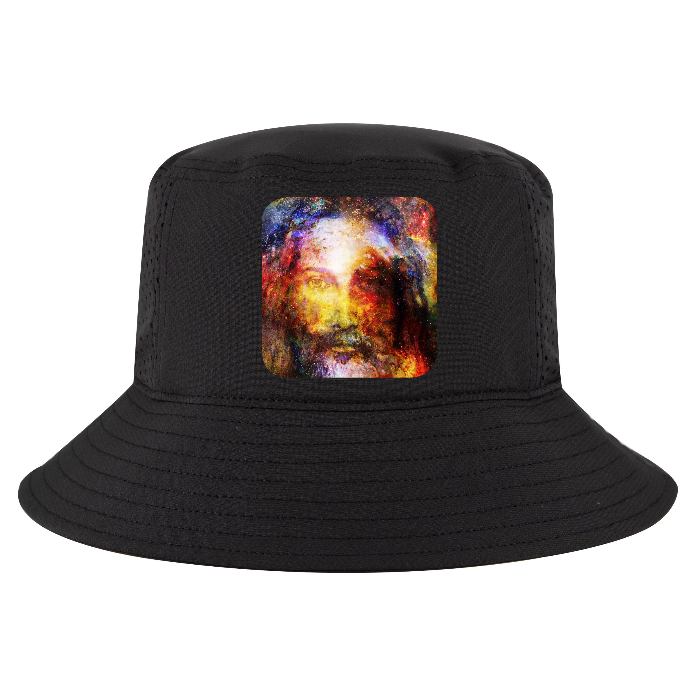 Jesus is the Galaxy Christian Painting Cool Comfort Performance Bucket Hat