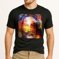 Jesus is the Galaxy Christian Painting Cooling Performance Crew T-Shirt