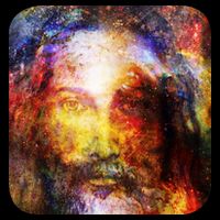 Jesus is the Galaxy Christian Painting Cooling Performance Crew T-Shirt