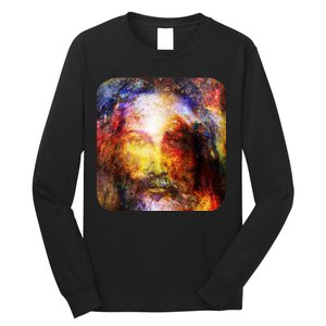 Jesus is the Galaxy Christian Painting Long Sleeve Shirt