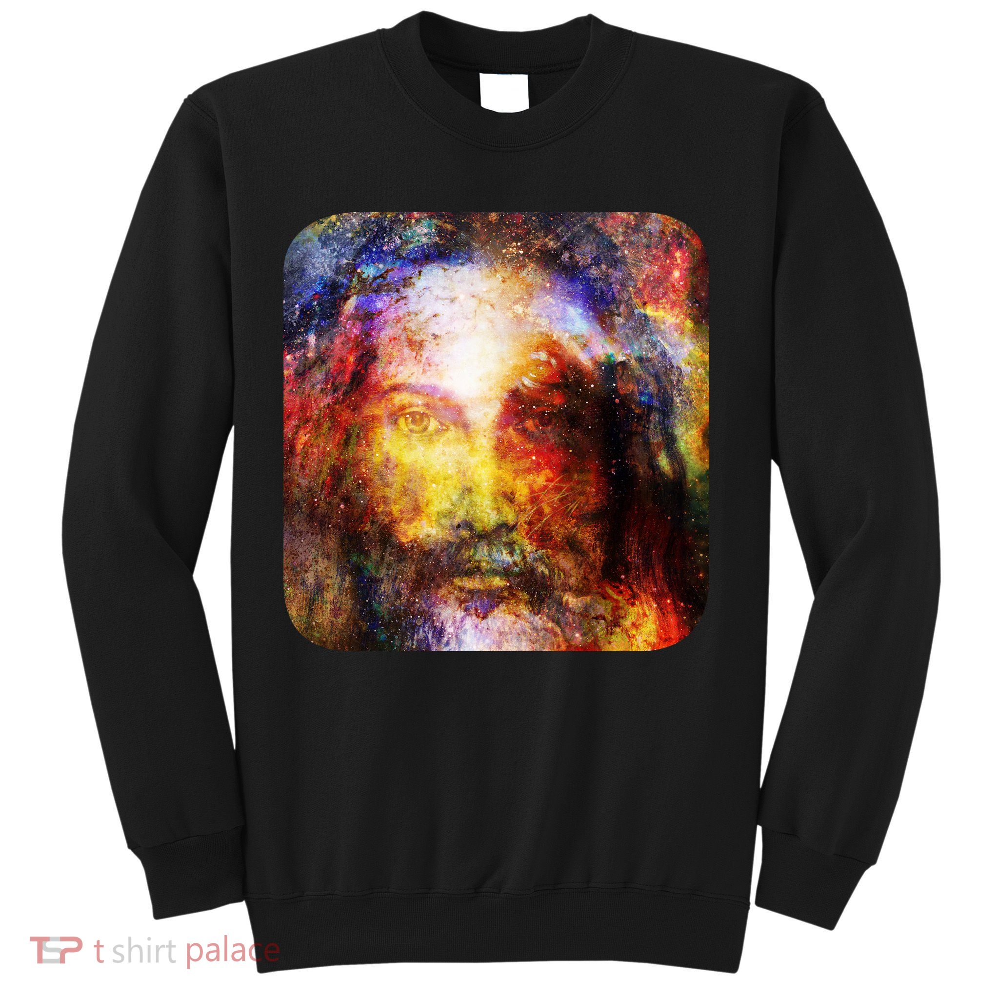 Jesus is the Galaxy Christian Painting Sweatshirt