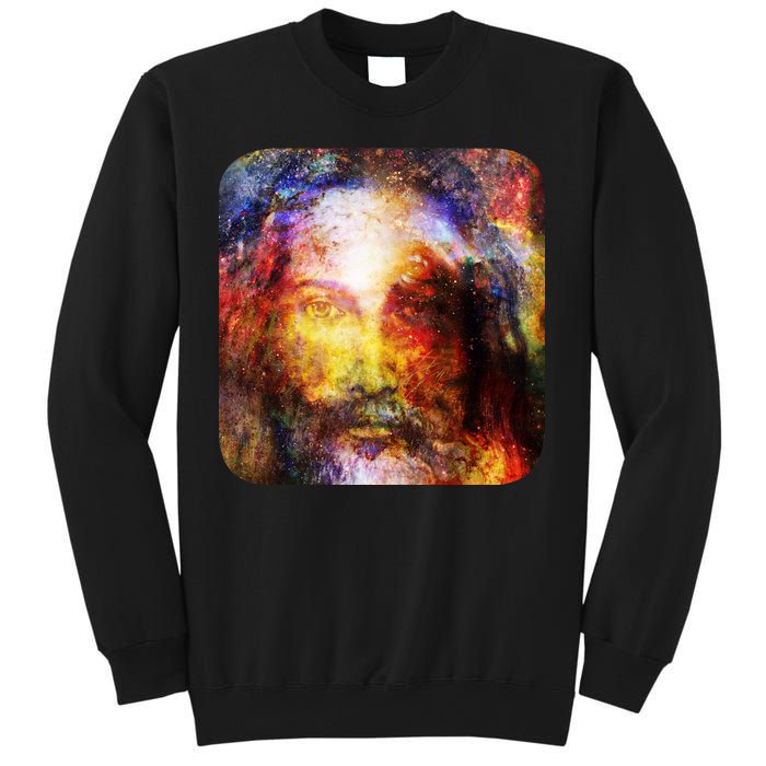 Jesus is the Galaxy Christian Painting Sweatshirt