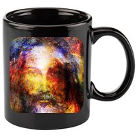 Jesus is the Galaxy Christian Painting 11oz C Handle Ceramic Mug