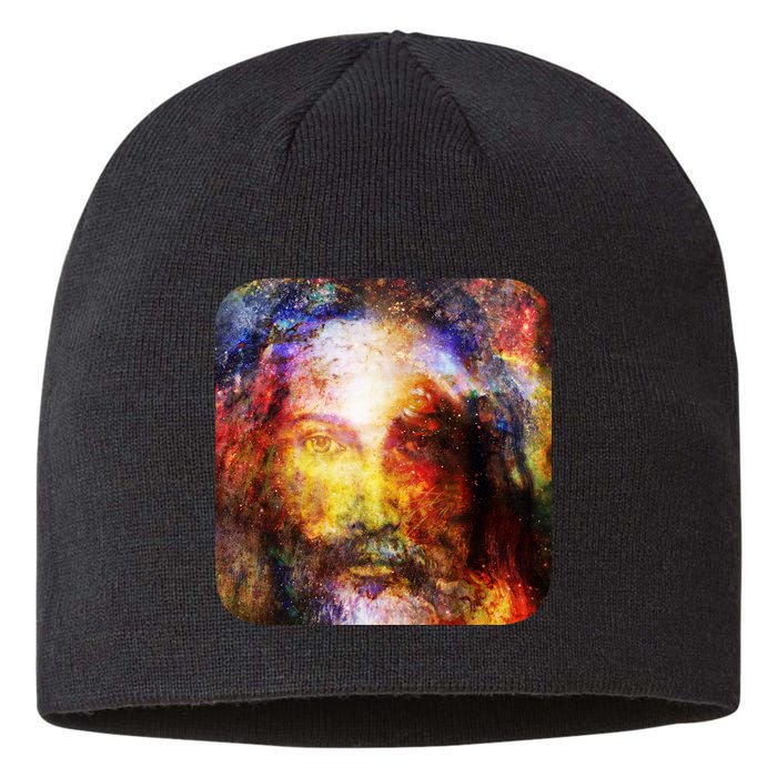 Jesus is the Galaxy Christian Painting Sustainable Beanie