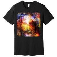 Jesus is the Galaxy Christian Painting Premium T-Shirt