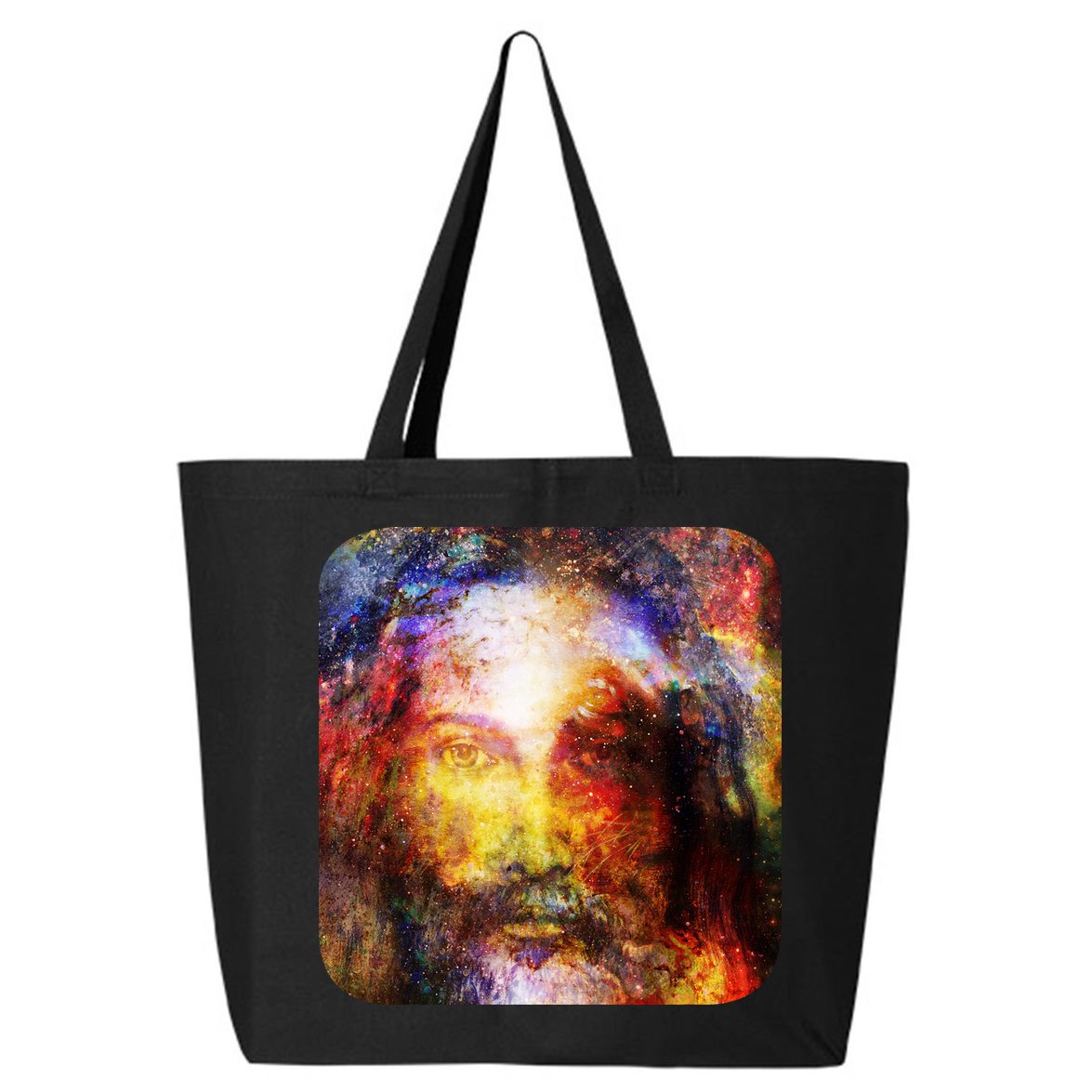 Jesus is the Galaxy Christian Painting 25L Jumbo Tote