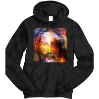 Jesus is the Galaxy Christian Painting Tie Dye Hoodie