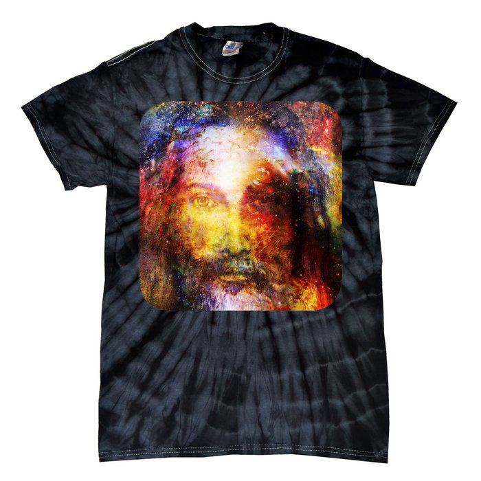 Jesus is the Galaxy Christian Painting Tie-Dye T-Shirt