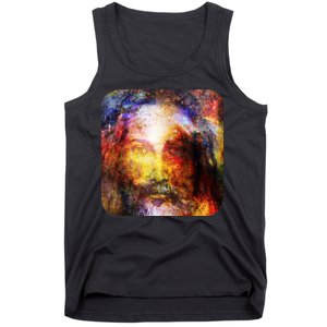 Jesus is the Galaxy Christian Painting Tank Top