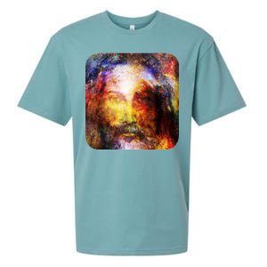 Jesus is the Galaxy Christian Painting Sueded Cloud Jersey T-Shirt