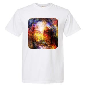 Jesus is the Galaxy Christian Painting Garment-Dyed Heavyweight T-Shirt