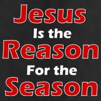 Jesus Is the Reason for Season 25L Jumbo Tote