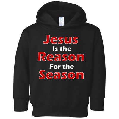 Jesus Is the Reason for Season Toddler Hoodie