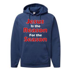 Jesus Is the Reason for Season Performance Fleece Hoodie