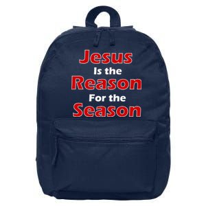 Jesus Is the Reason for Season 16 in Basic Backpack