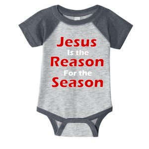 Jesus Is the Reason for Season Infant Baby Jersey Bodysuit