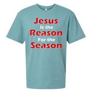 Jesus Is the Reason for Season Sueded Cloud Jersey T-Shirt