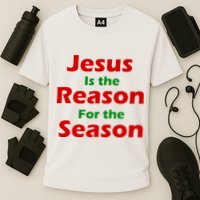 Jesus Is the Reason for Season Cooling Performance Crew T-Shirt
