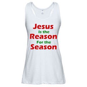 Jesus Is the Reason for Season Ladies Essential Flowy Tank