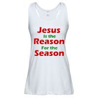 Jesus Is the Reason for Season Ladies Essential Flowy Tank