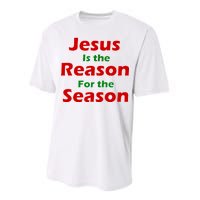 Jesus Is the Reason for Season Performance Sprint T-Shirt