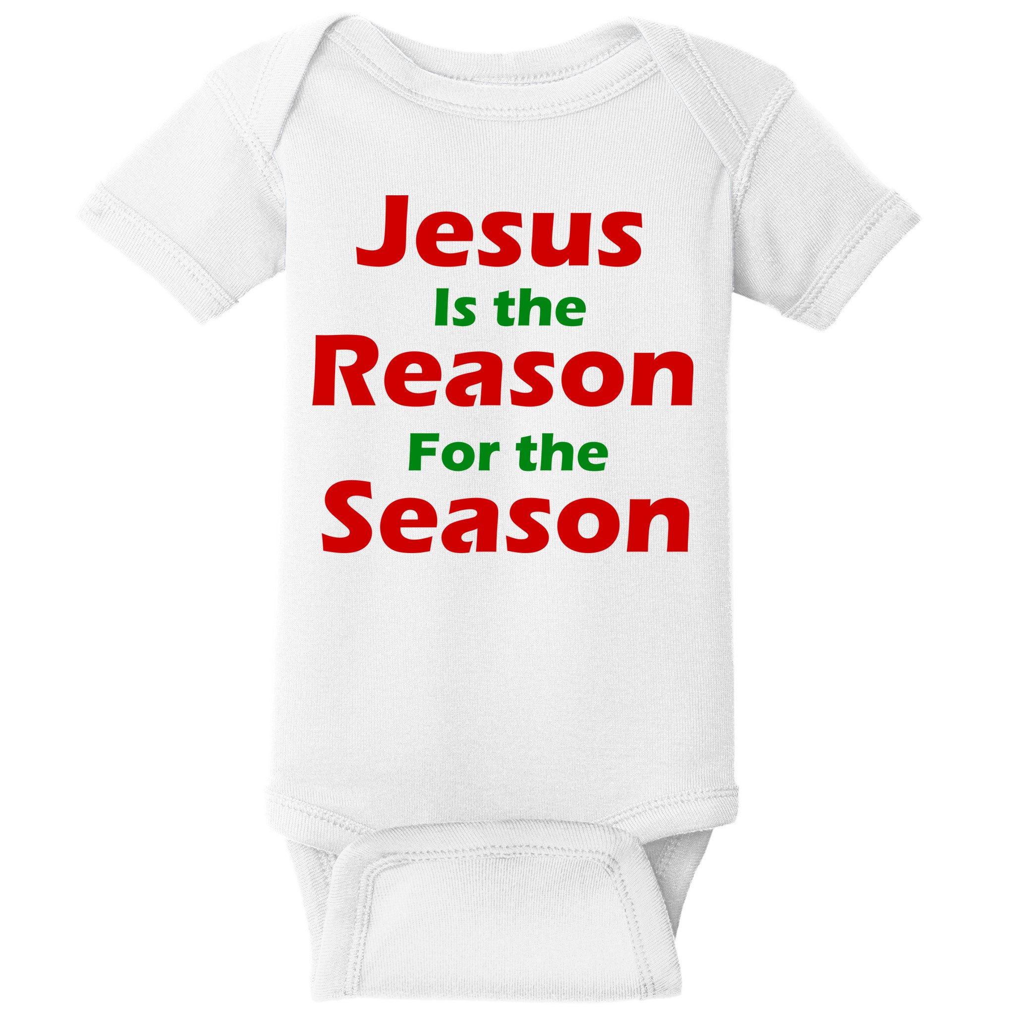 Jesus Is the Reason for Season Baby Bodysuit