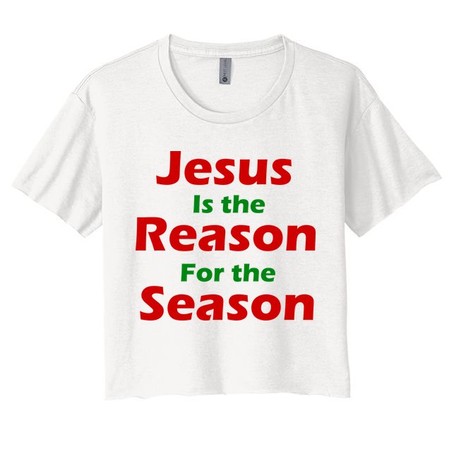 Jesus Is the Reason for Season Crop Top