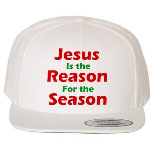 Jesus Is the Reason for Season Wool Snapback Cap