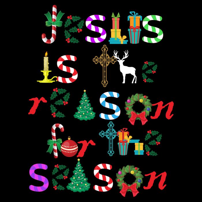 Jesus Is The Reason For The Season Christmas Bucket Hat
