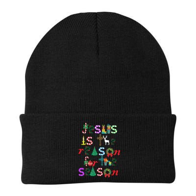 Jesus Is The Reason For The Season Christmas Beanie