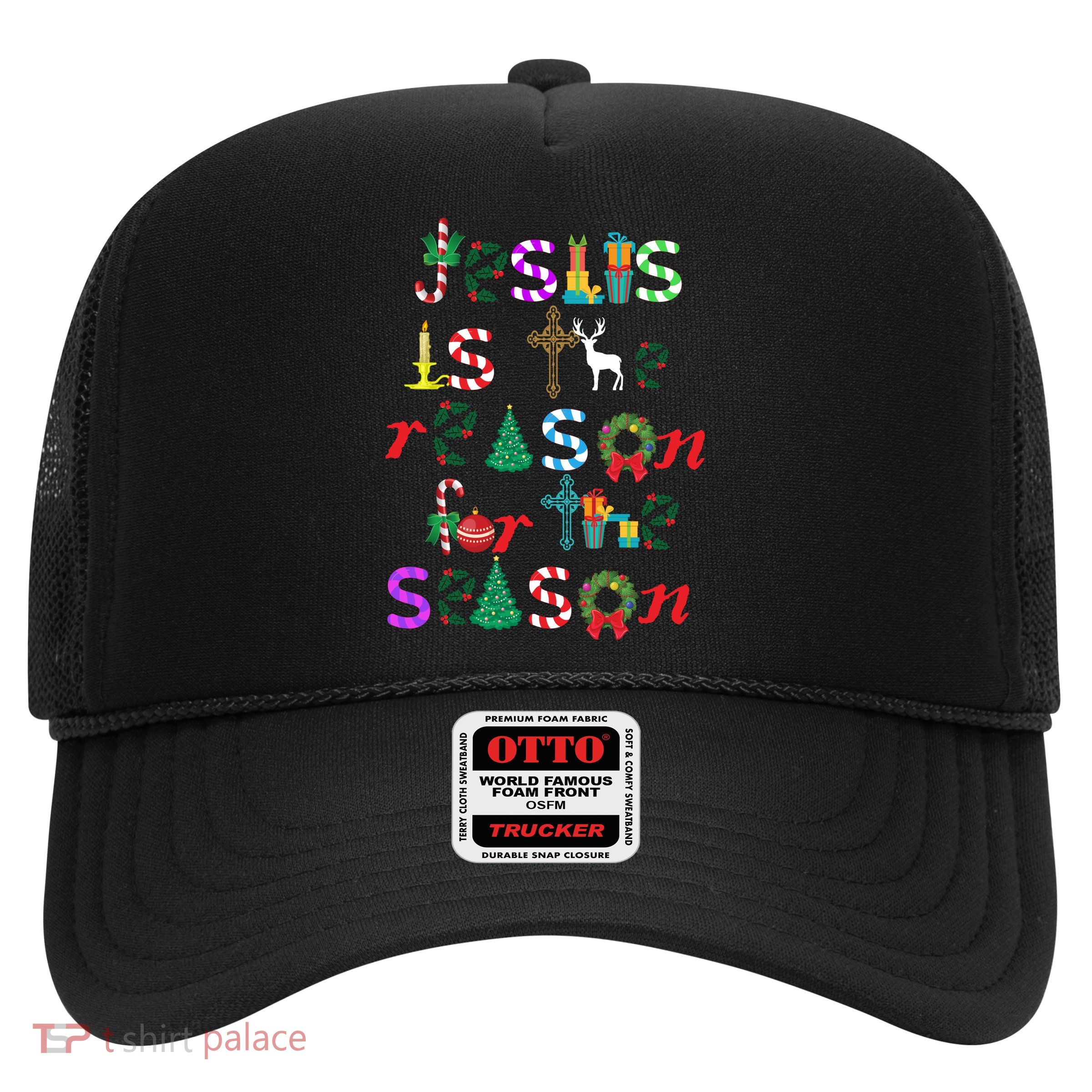 Jesus Is The Reason For The Season Christmas Trucker Hat