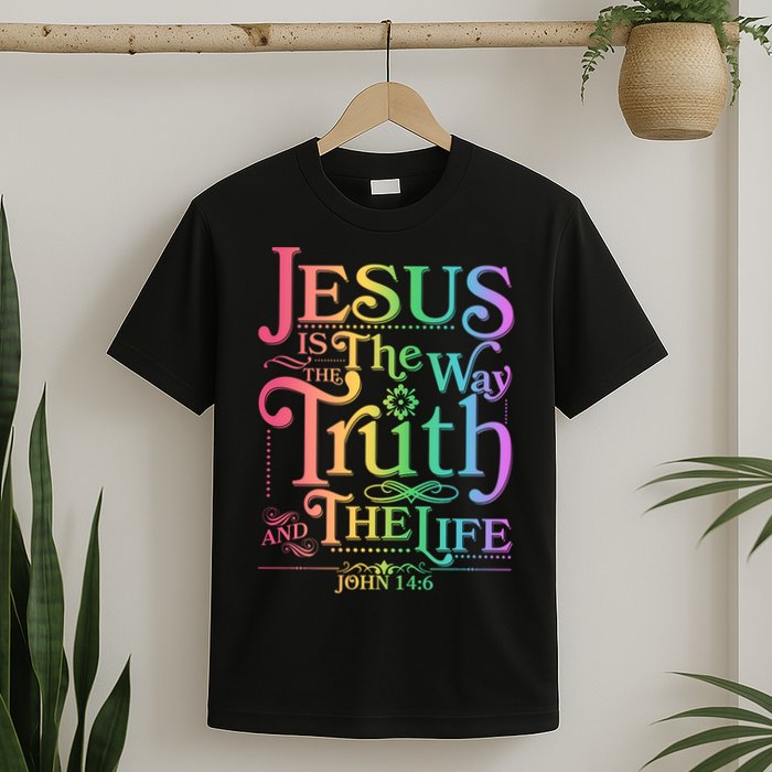 Jesus is the way the Truth and the Life John 14:6 T-Shirt