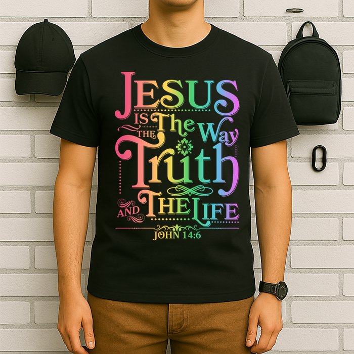 Jesus is the way the Truth and the Life John 14:6 T-Shirt
