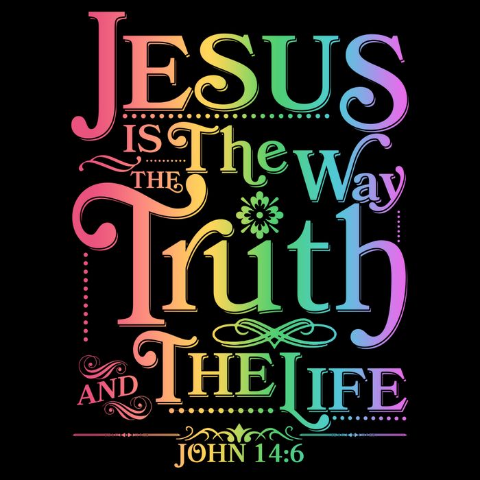 Jesus is the way the Truth and the Life John 14:6 T-Shirt