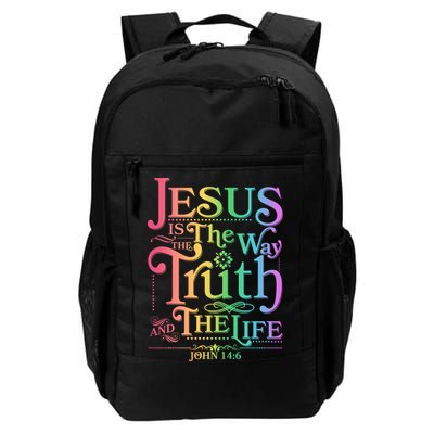 Jesus is the way the Truth and the Life John 14:6 Daily Commute Backpack