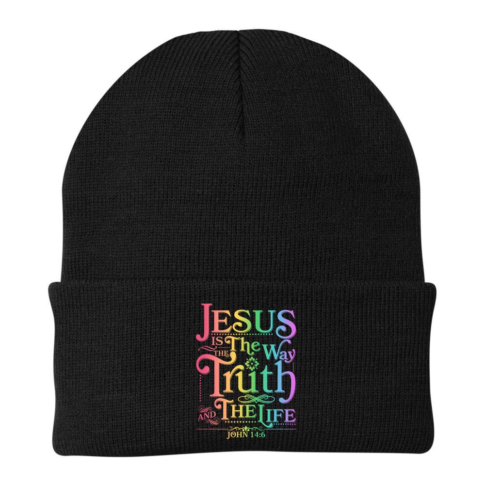 Jesus is the way the Truth and the Life John 14:6 Beanie